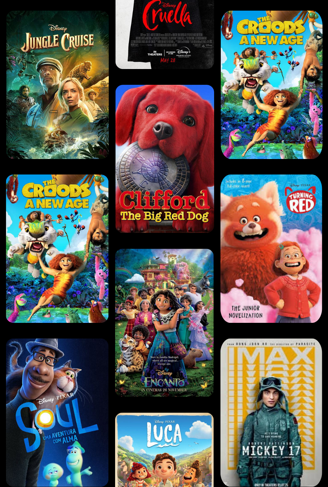 أفضل 10 أفلام عائلية حديثة