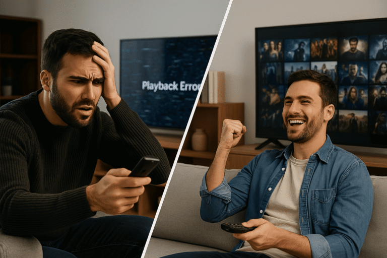 حلول مشاكل التقطيع في iptv